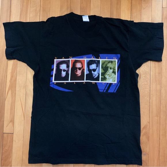 1995-1996 Van Halen Concert Tshirt size L vintage - Picture 1 of 3